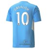 Officiële Voetbalshirt Manchester City Jack Grealish 10 Thuis 2021-22 - Heren